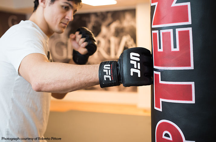 Train in mixed martial arts with UFC fighter Alessio Di Chirico: Rome, Italy